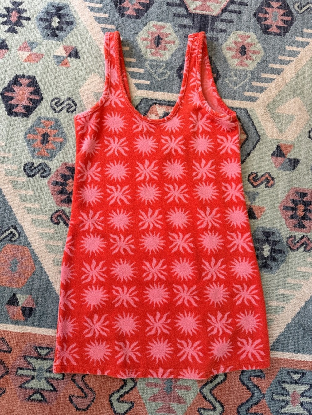 Sisstr terry cloth swim cover up dress size M